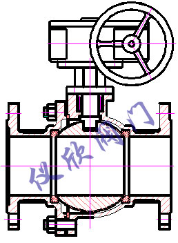 球閥結構圖