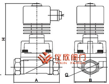 不銹鋼高溫電磁閥