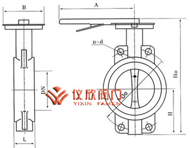 D73H硬密封對(duì)夾蝶閥